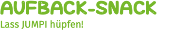 Aufback-Snack Lass JUMPI hüpfen!